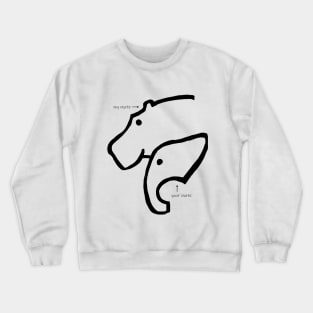 Animal Pals (Hippo & Elephant) Crewneck Sweatshirt